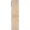 Ekena Millwork Thorton Block Smooth Bracket w/ Offset Brace, Douglas Fir, 5 1/2"W x 22"D x 22"H BKT0604X22X22THR05SDF - alternate 2